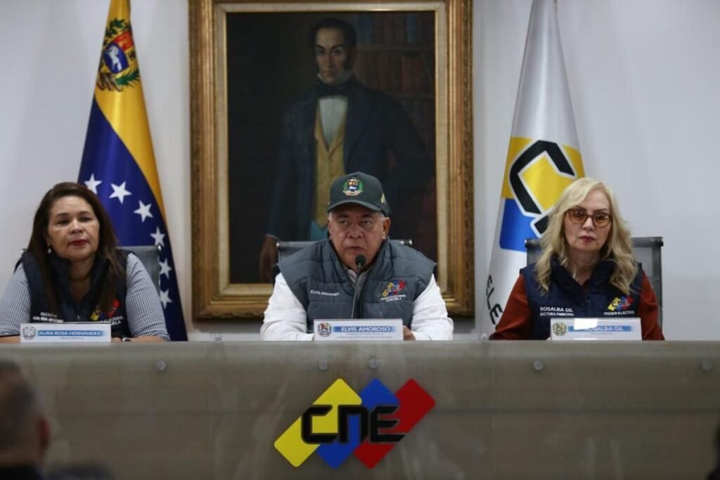 CNE publicó excepciones para miembros de mesa del 27 de julio