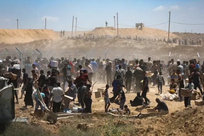 Ejército israelí niega disparar "deliberadamente" contra civiles en puntos de distribución