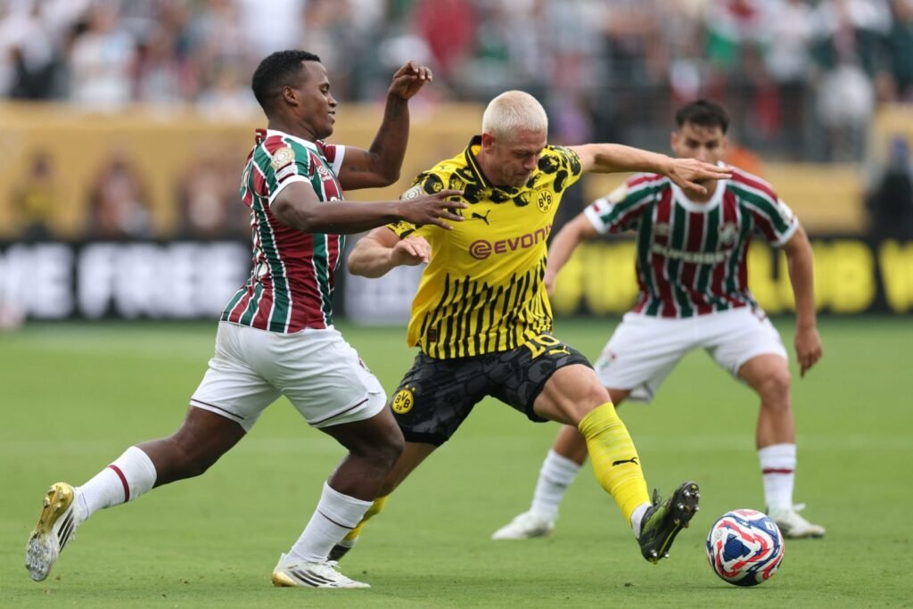El Fluminense y el Borussia Dortmund empataron en su estreno en el Mundial de Clubes