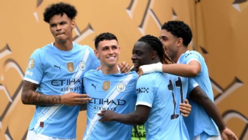 Manchester City tardó solo 111 segundos en meter su primer gol en el Mundial de Clubes ante Wydad AC