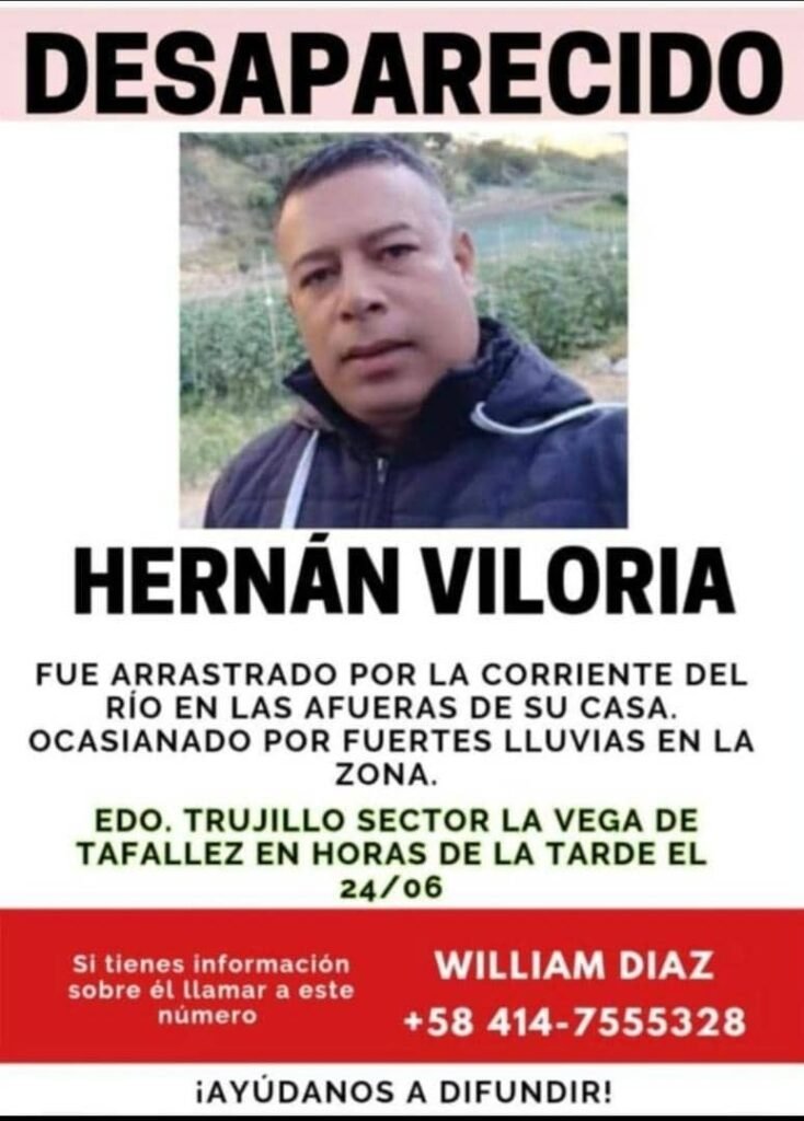 siguen buscando a agricultor que desapareció en deslave durante fuertes lluvias