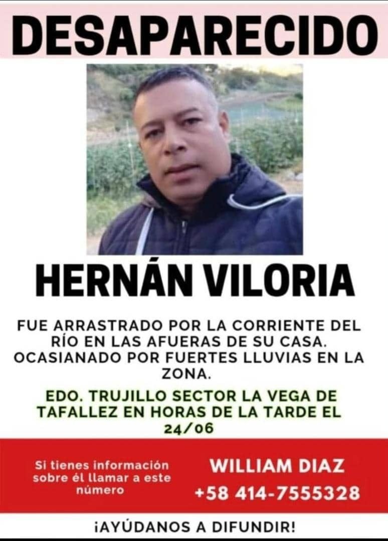 siguen buscando a agricultor que desapareció en deslave durante fuertes lluvias