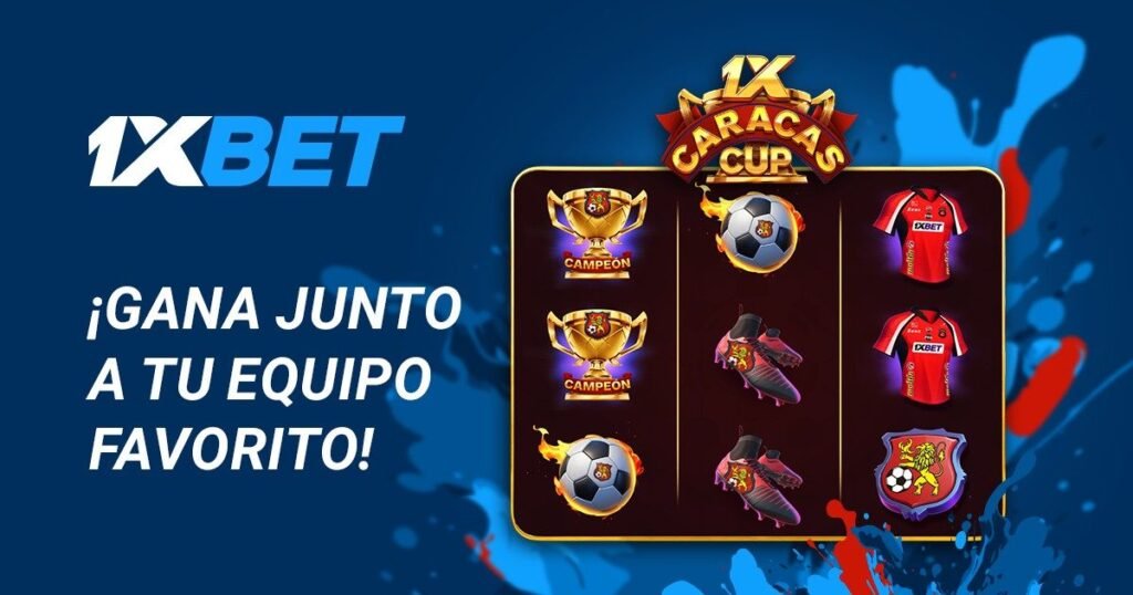 ¡aprovecha al máximo el juego en la tragamonedas exclusiva de 1xBet y el FC Caracas!
