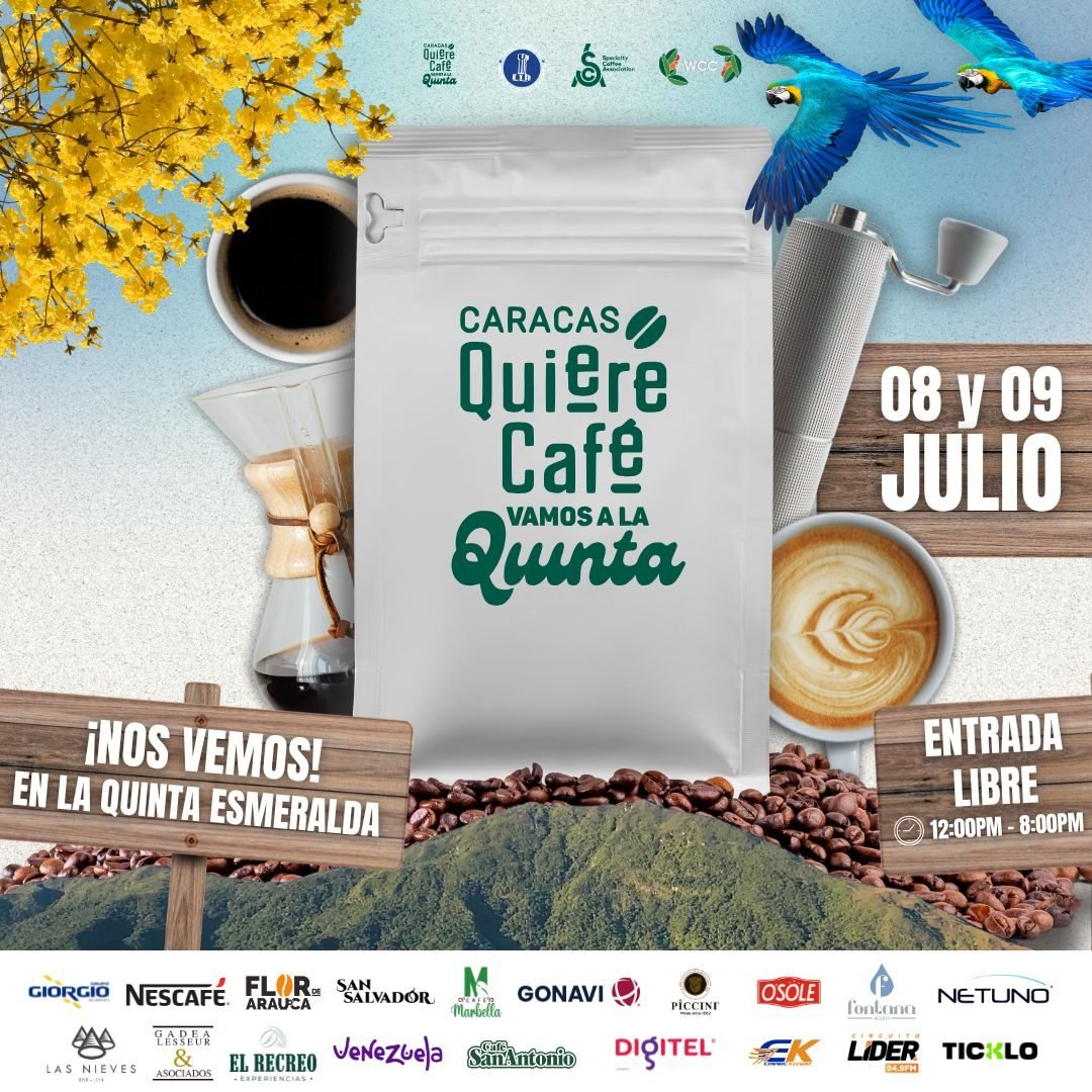 Caracas Quiere Café celebra su 5ta edición con entrada libre