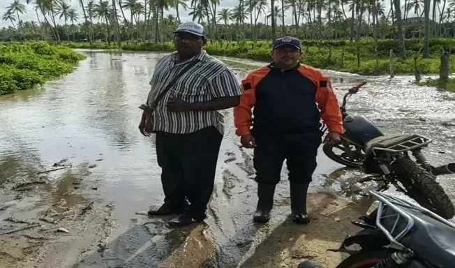 Desbordamiento del Río Aroa causa afectaciones en el Municipio Silva, Falcón