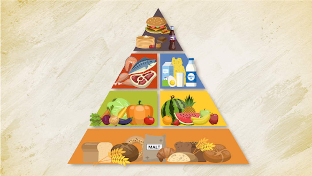 El origen político de la pirámide alimenticia