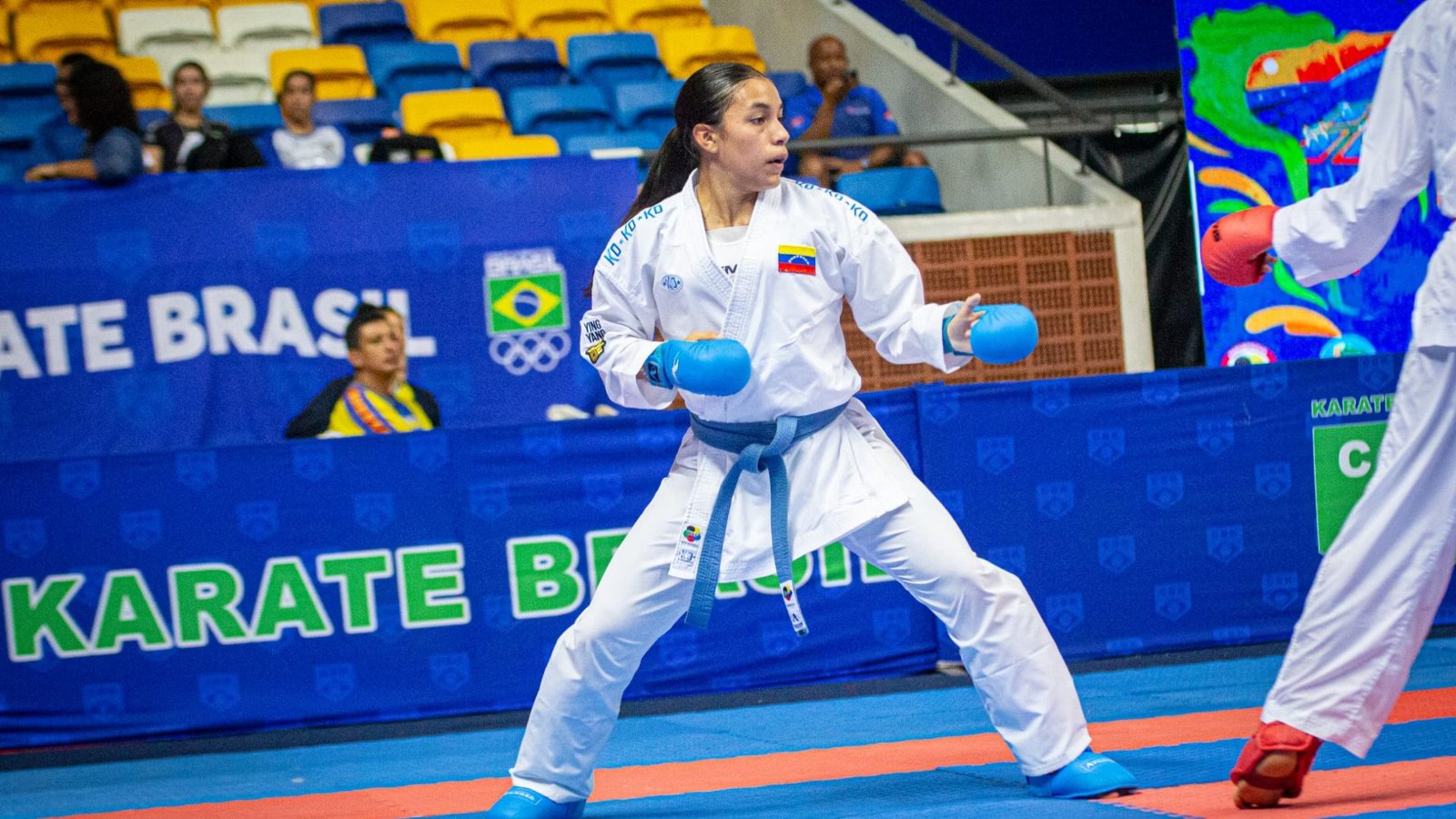 Katherine Loyo conquistó el oro en el Suramericano de Kárate en Brasil