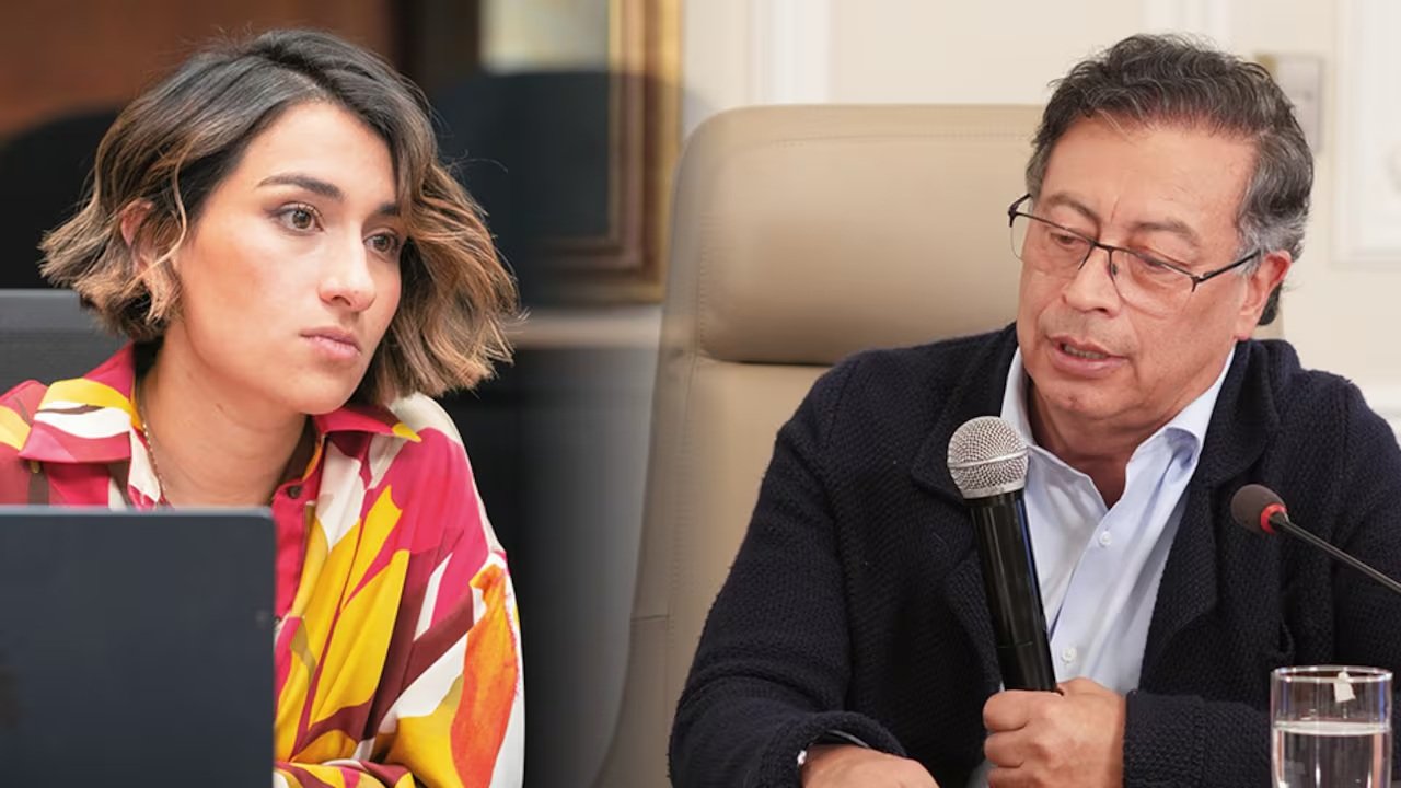 Laura Sarabia al presentar renuncia a Petro