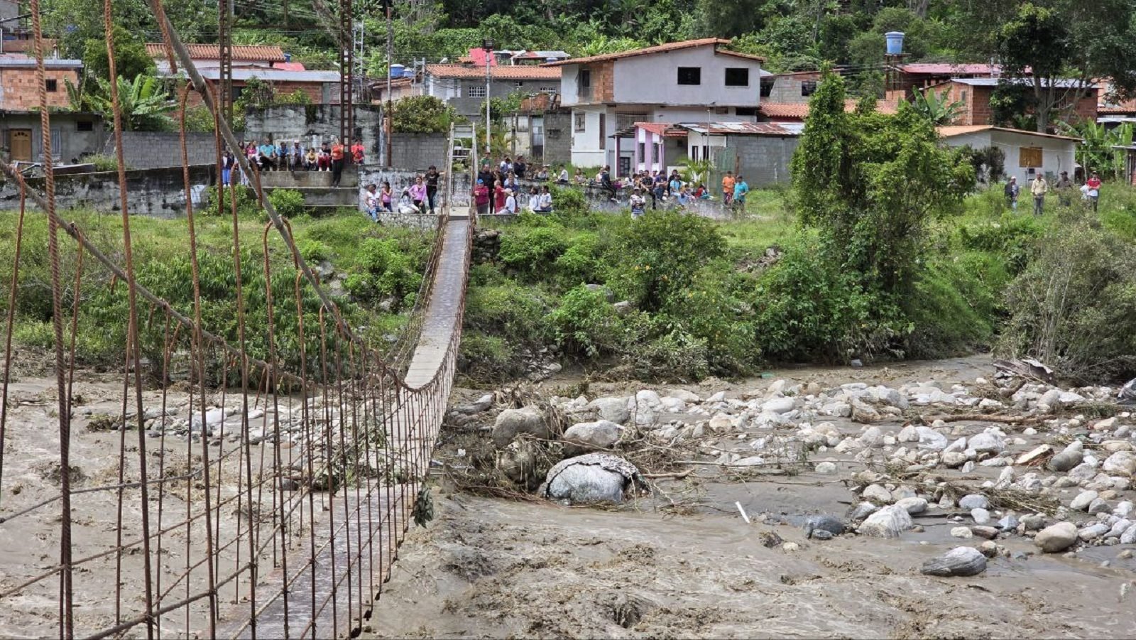 Más de 28 mil familias siguen afectadas por las lluvias en Mérida, Barinas, Táchira y Aragua