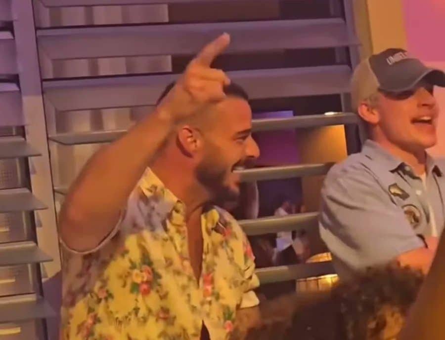 Ricky Martin y sus dos hijos asistieron a la fiesta de Bad Bunny en Puerto Rico y se robaron el show