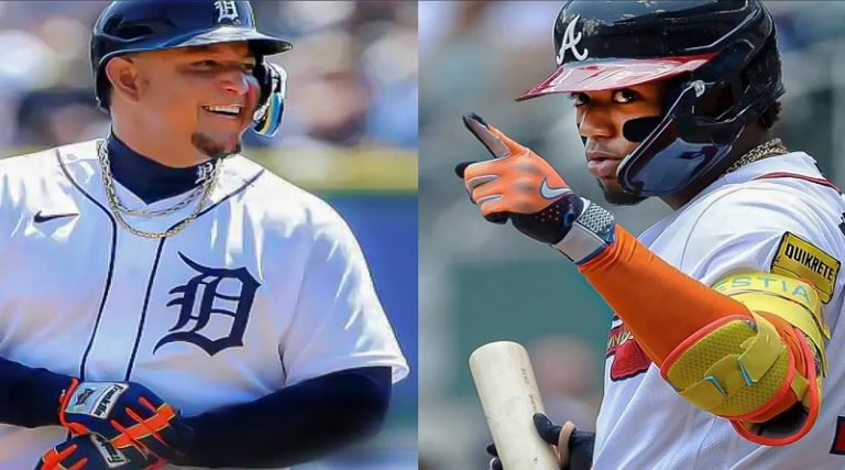 Ronald Acuña Jr. se acerca a Miguel Cabrera en récord de jonrones