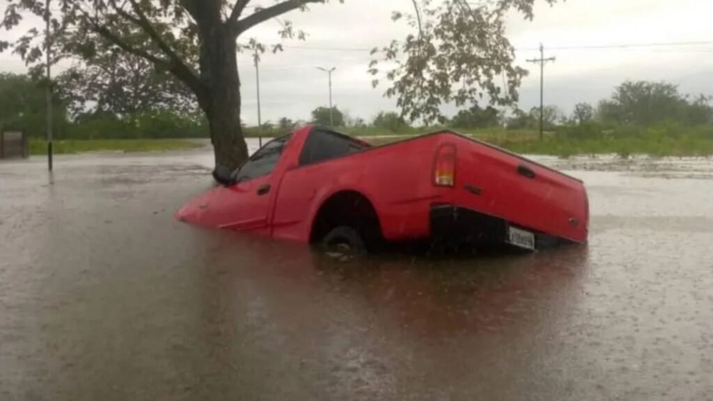 Varios sectores están bajo el agua tras fuertes lluvias en Turén, estado Portuguesa