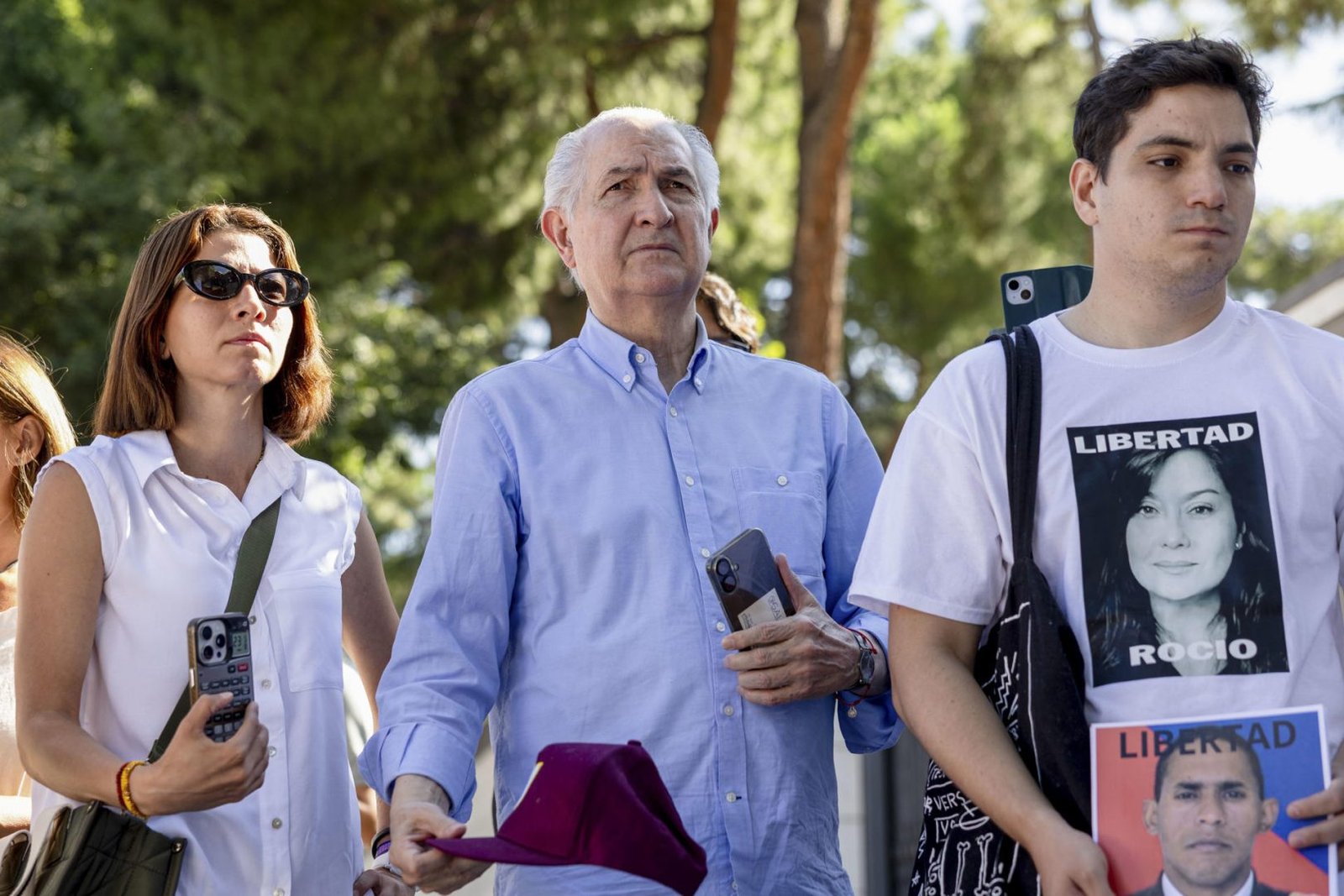 Venezolanos en Madrid piden al Vaticano que interceda por los presos políticos