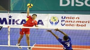 Delegación nacional consigue segunda victoria en Copa Panamericana de Voleibol