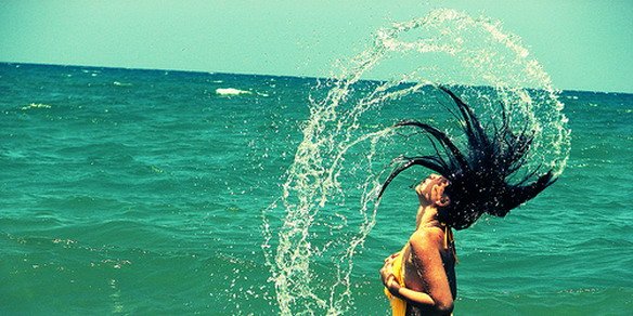 El sol y tu cabello