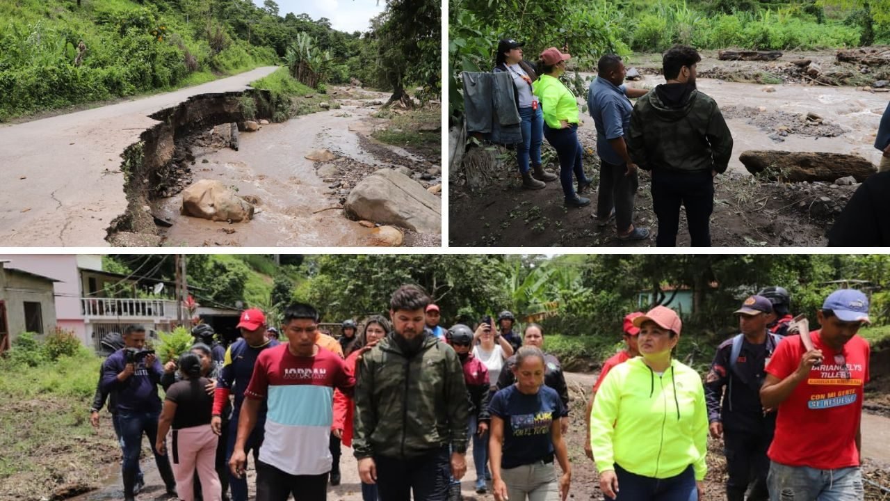 Más de 24 familias damnificadas tras desborde de ríos Aragua y Chiquito en Monagas