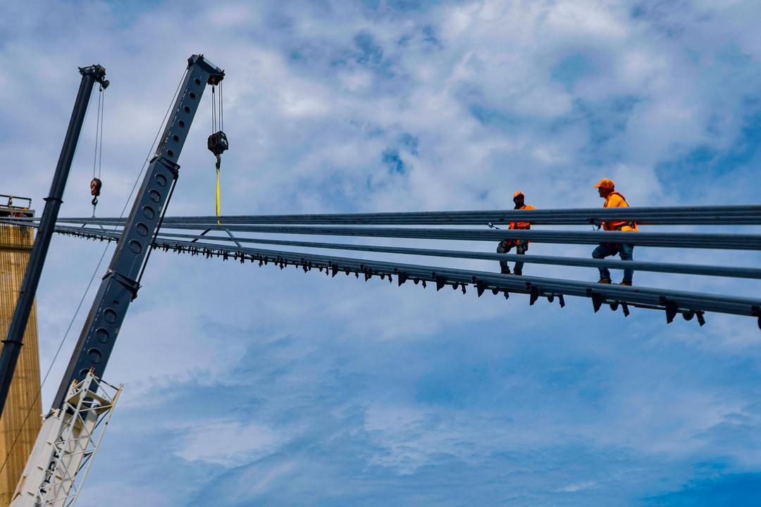 Plan de mantenimiento mayor del Puente Rafael Urdaneta inicia el reemplazo de 14 guayas